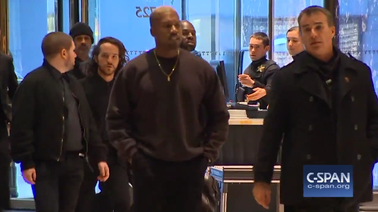 Kanye West meets with Donald Trump at Trump Tower
