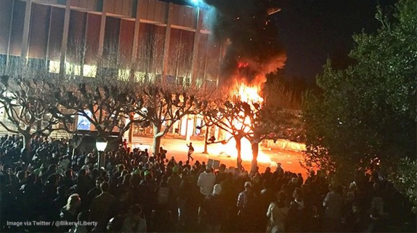 The mainstream media’s downplaying of UC Berkeley riot shows complicity with Left-wing violence