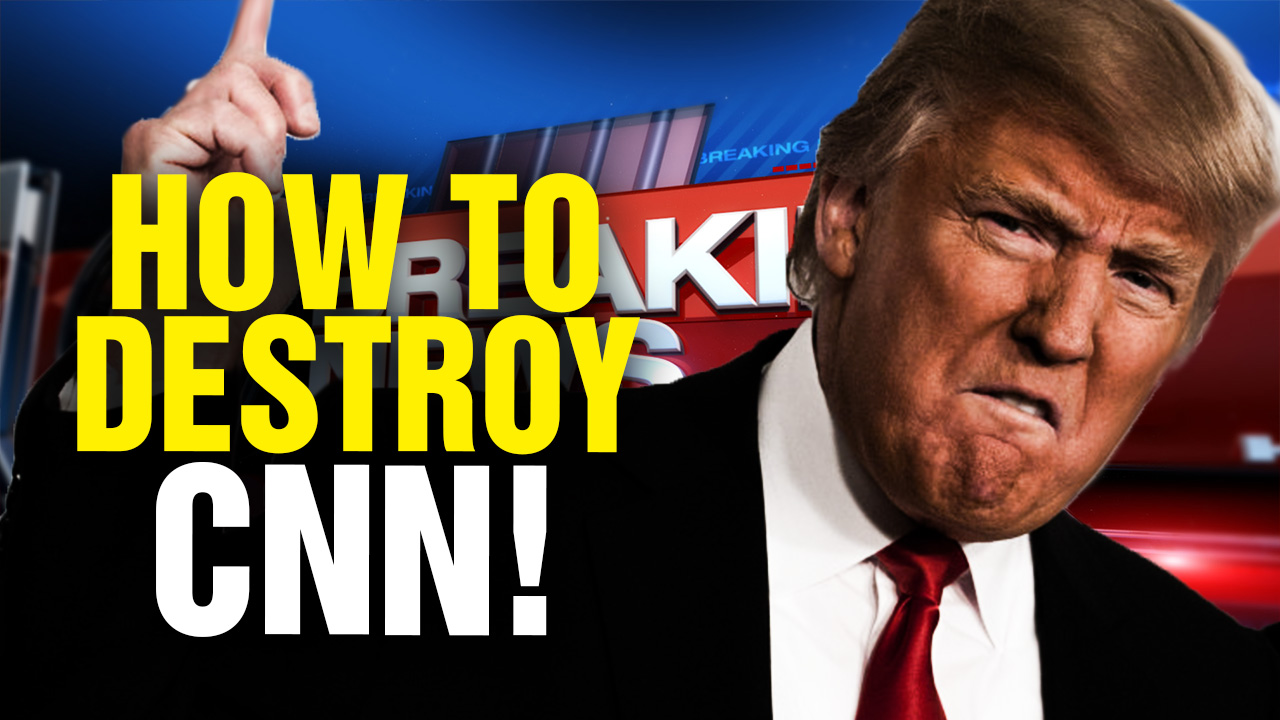 Image: The Health Ranger reveals to President Trump how to “take out CNN” with a single signature