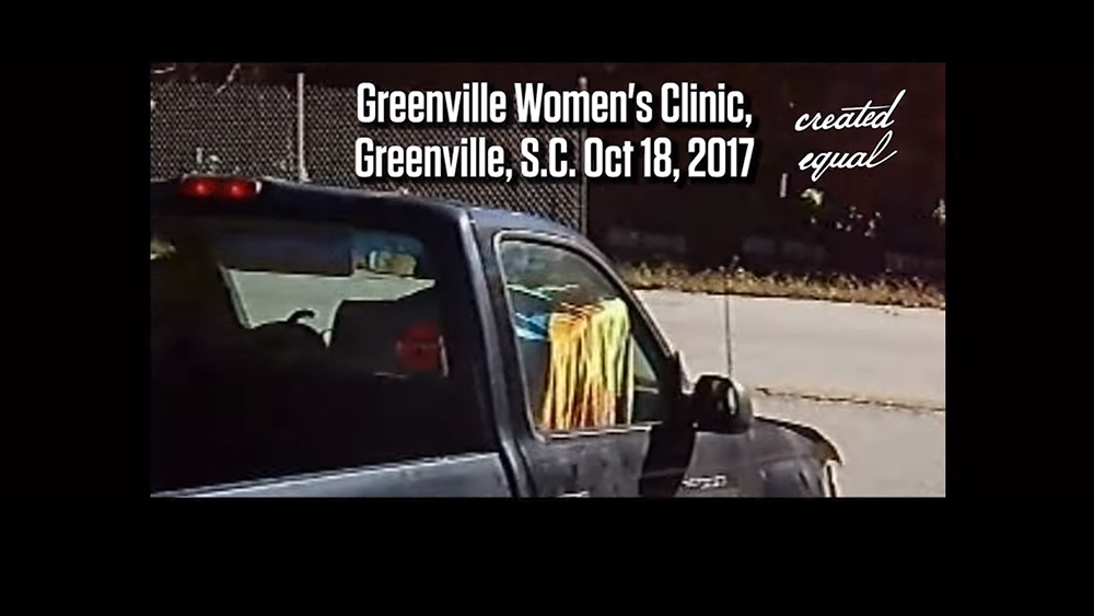 Abortion clinic worker caught on video transporting dead babies in a passenger car to have them “recycled” by a waste truck