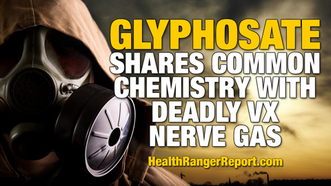 Glyphosate shares common chemistry with deadly VX nerve gas (Audio)