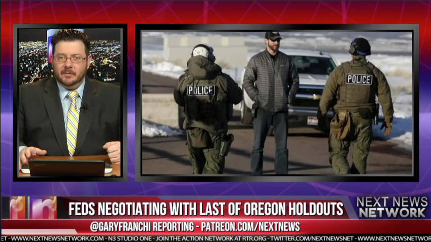 Feds negotiating with last of Oregon refuge holdouts