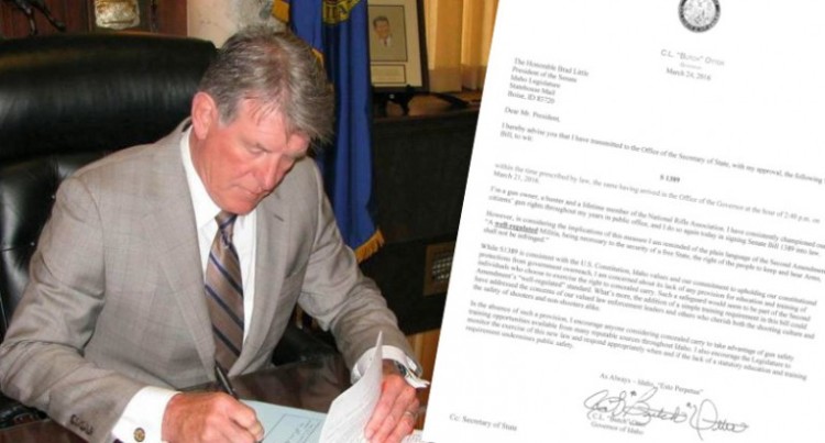 Permitless Carry Signed into Law by Idaho Governor