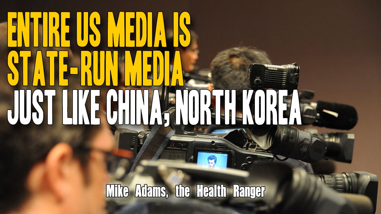 Entire US media is state-run media just like China, North Korea (Audio)