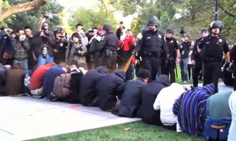 UC Davis spent $175,000 in attempts to hide online reports of students being pepper sprayed in the face by campus police