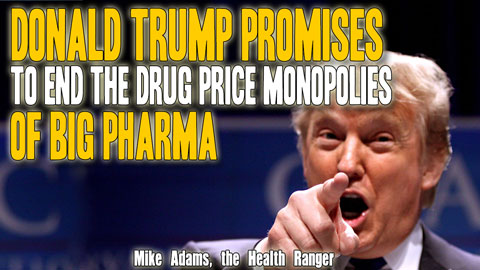Donald Trump promises to end the drug price monopolies of Big Pharma (Audio)
