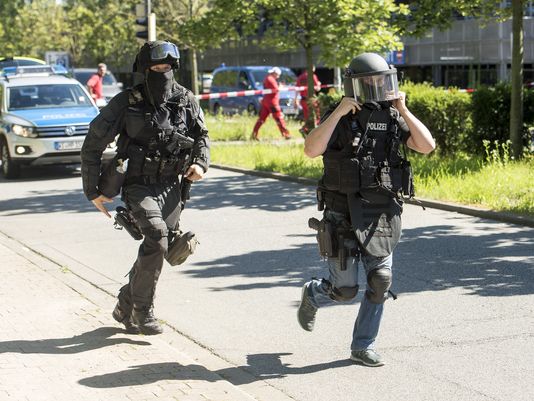 Gunman who attacked German movie theater has been shot dead