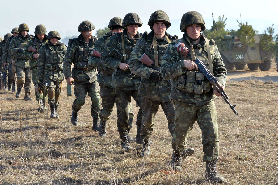 Tens of thousands of Russian troops staging near Ukraine as fears of a major assault mount