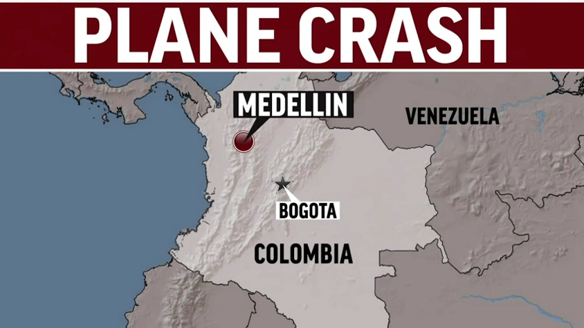 Brazilian soccer team plane crashes in Colombia: 76 killed, 5 survivors