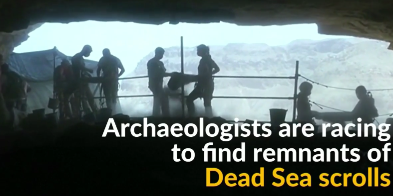 Archaeologists unearth new Dead Sea Scrolls cave