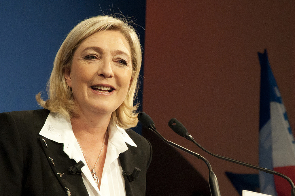 Police raid headquarters of French populist leader Marine Le Pen