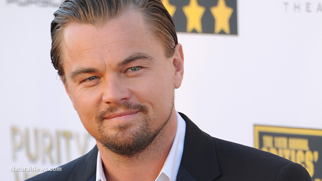 Leonardo DiCaprio is a climate change jack@$$, just flew a woman 7,500 miles to shape his eyebrows
