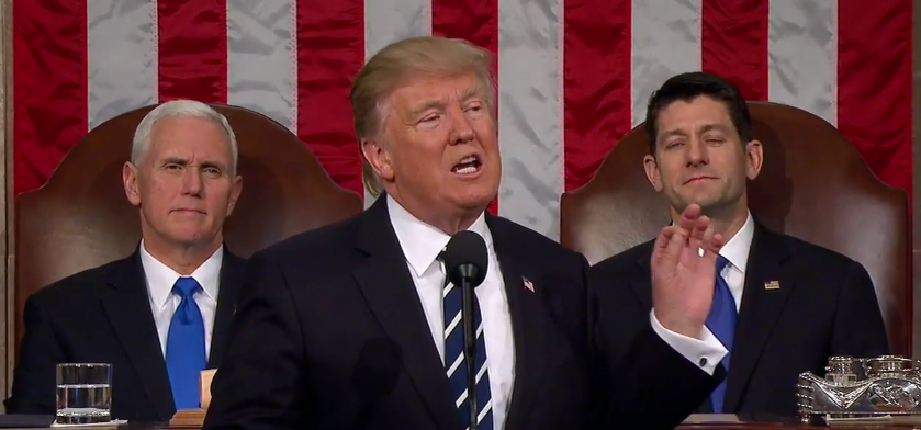 President Trump’s State of the Union address most tweeted about in history