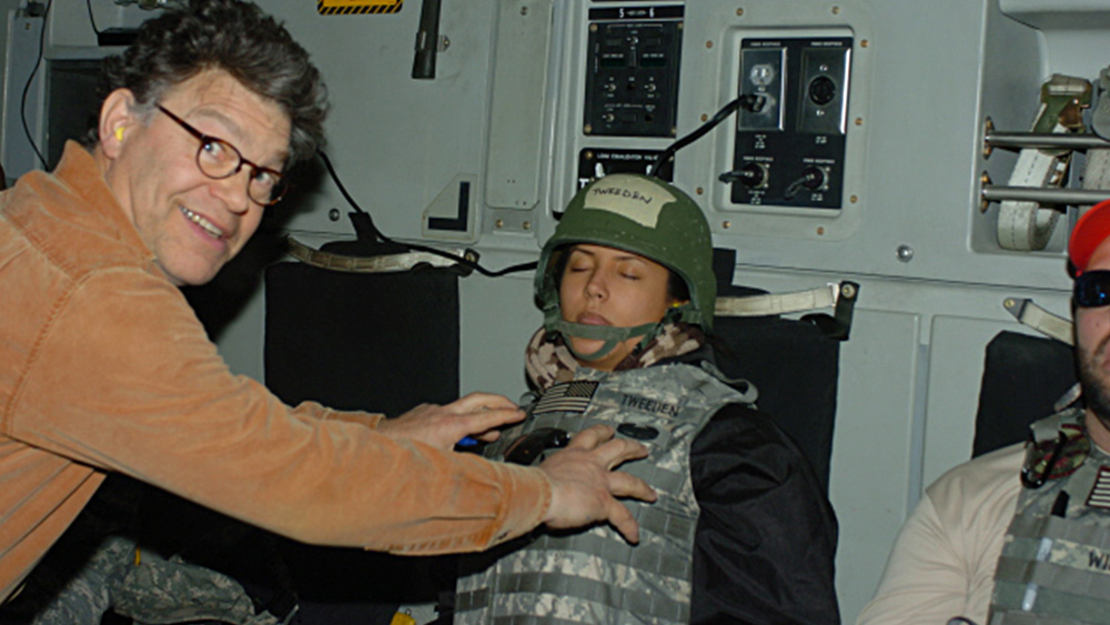 Sen. Al Franken exposed as sex predator who groped unconscious woman while proudly smiling for sick photo