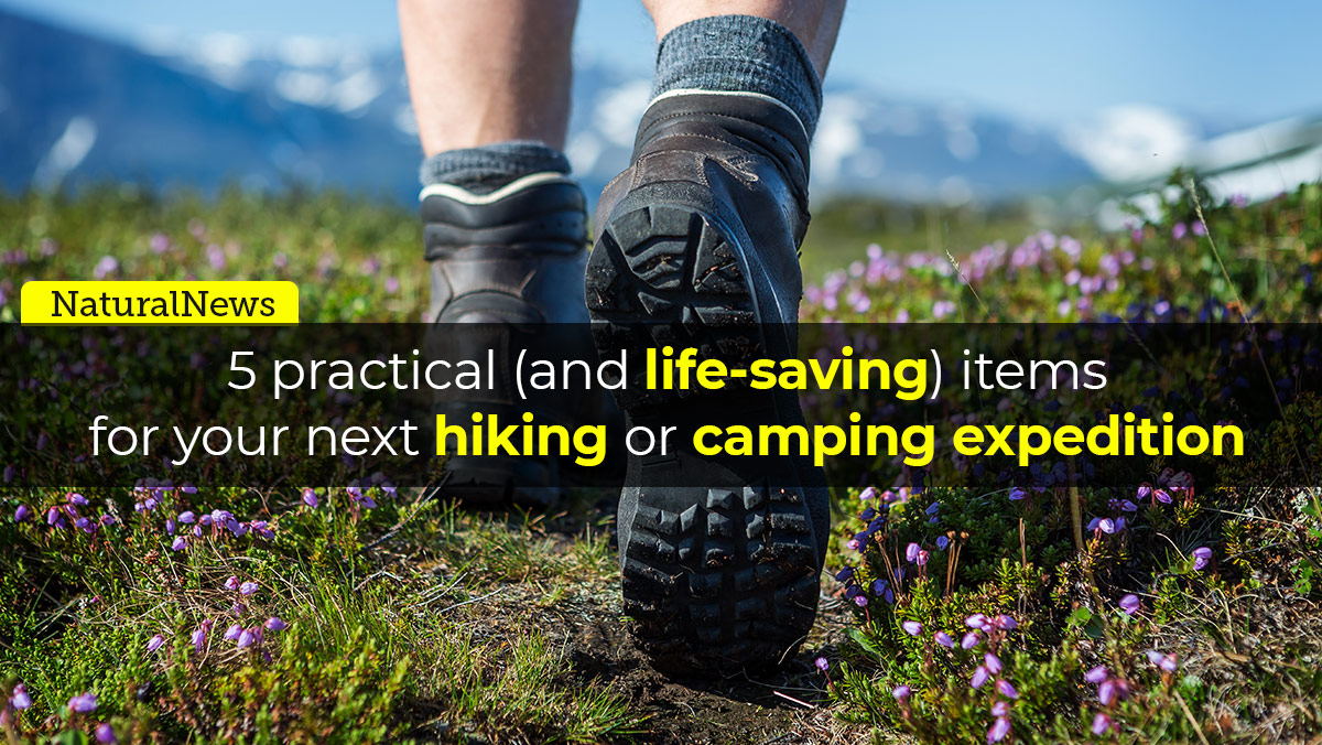 5 practical (and life-saving) items from the Health Ranger Store for your next hiking or camping expedition