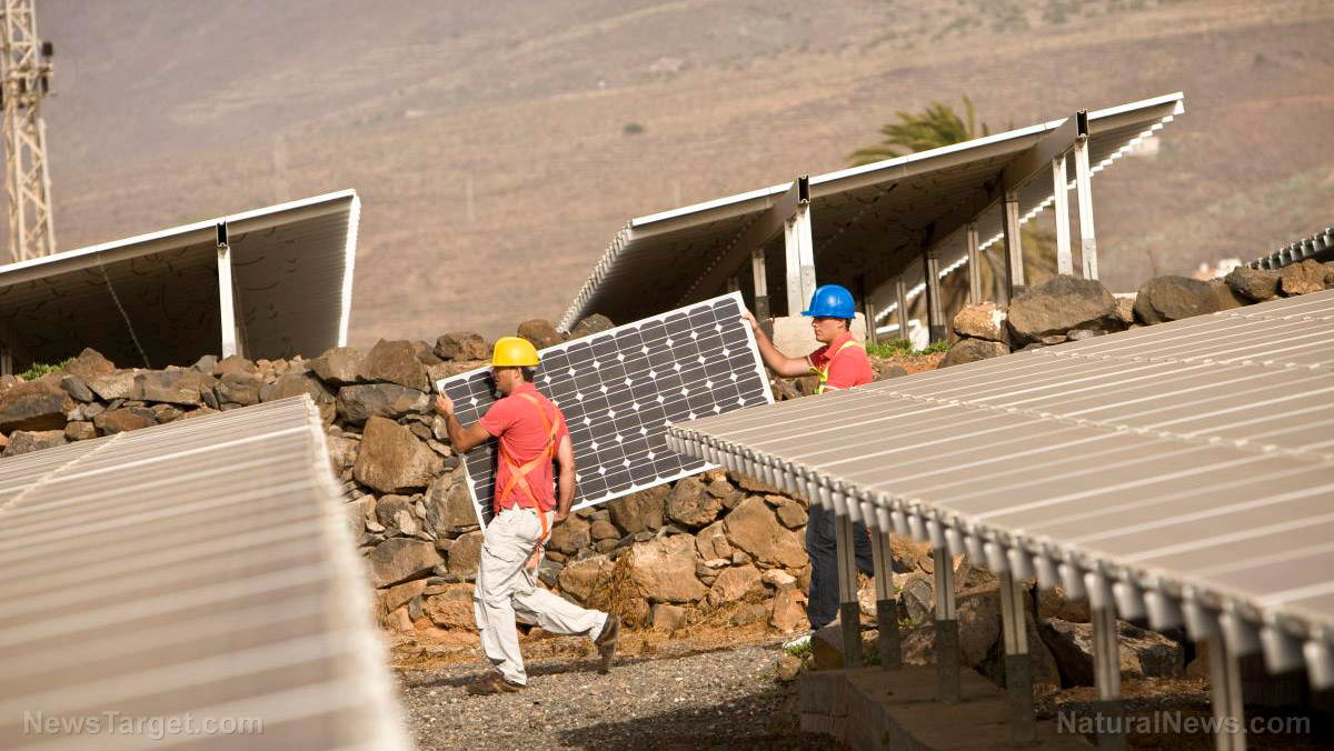 Trump backs proposal to build border wall using solar panels