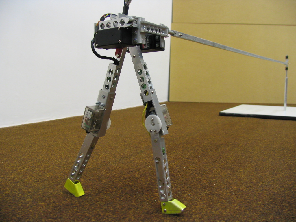 Two-legged robot able to move over rugged terrain, just like the AT-AT walker in Star Wars