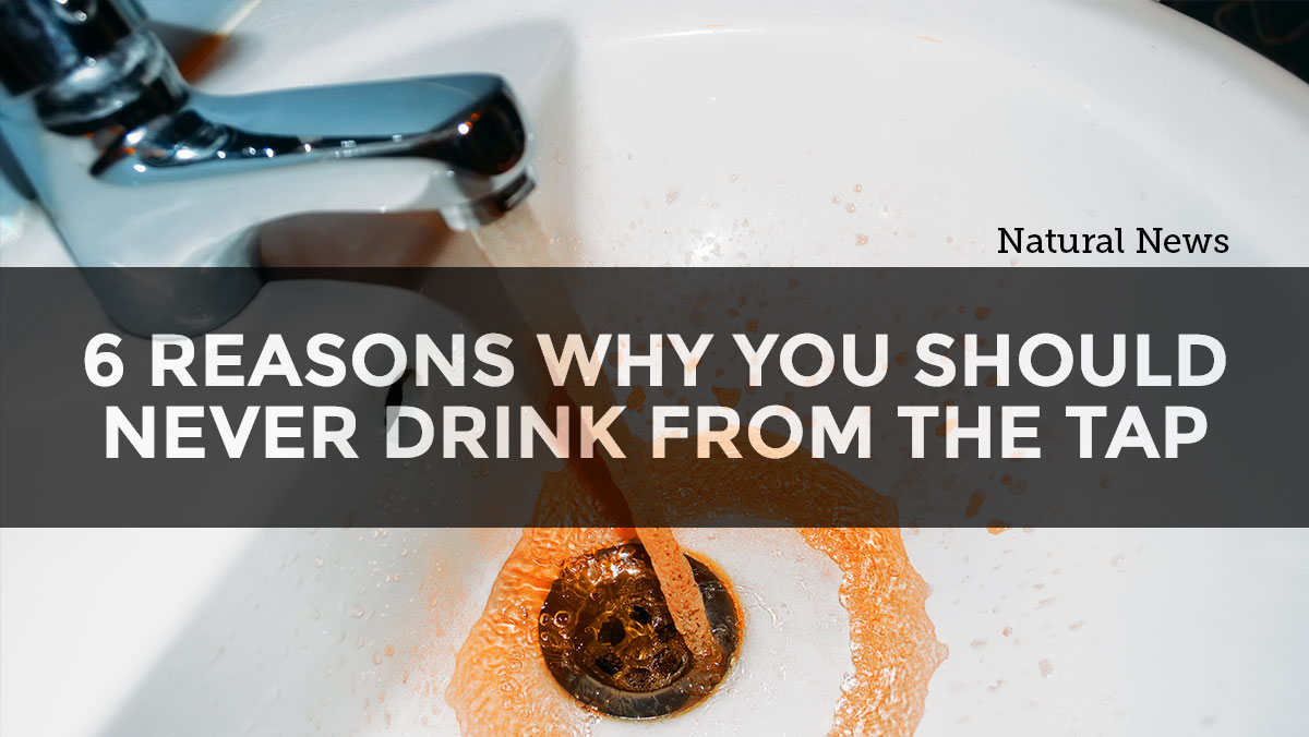 What’s in your water: 6 Reasons why you should never drink from the tap