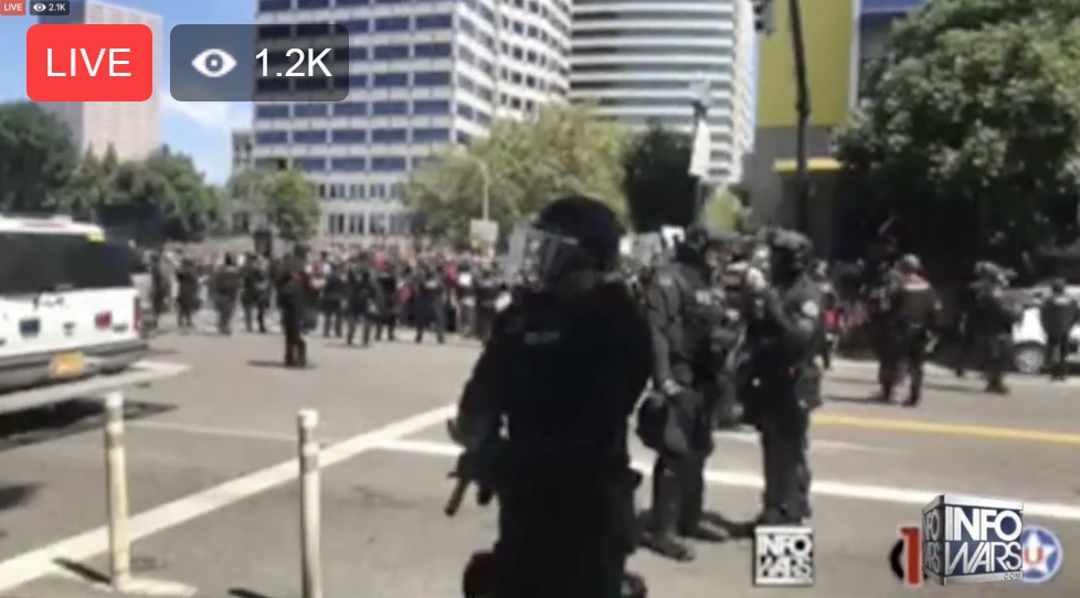 Fatalities averted at Portland protests due to overwhelming presence of cool-headed patriots