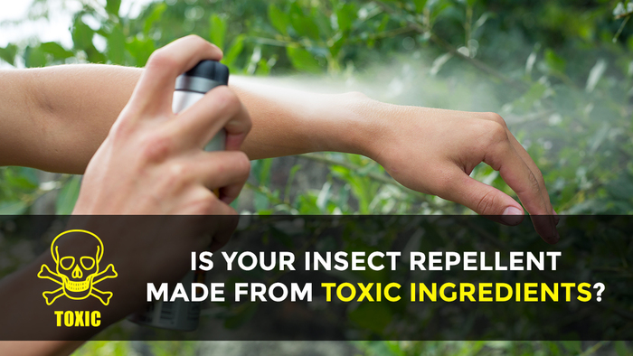 Is your insect repellent made from toxic ingredients?