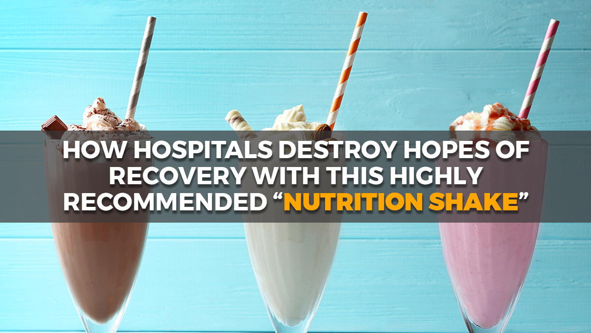 How hospitals keep their patients sick by feeding them Ensure, a “junk food” nutrition shake