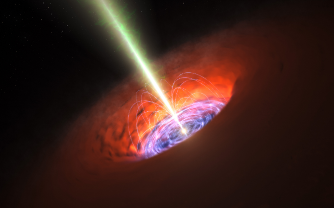 Astronomers have, for the first time, detected matter falling into a black hole at 30% of the speed of light