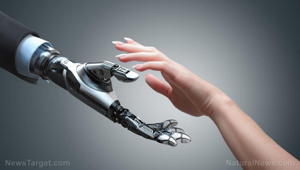 Scientists develop an electronic glove that give robots a human-like sense of touch