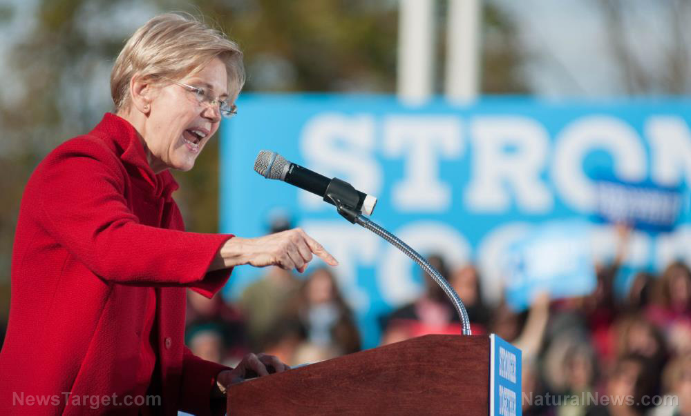 Warren demands criminal penalties for “disinformation” in move that would end First Amendment