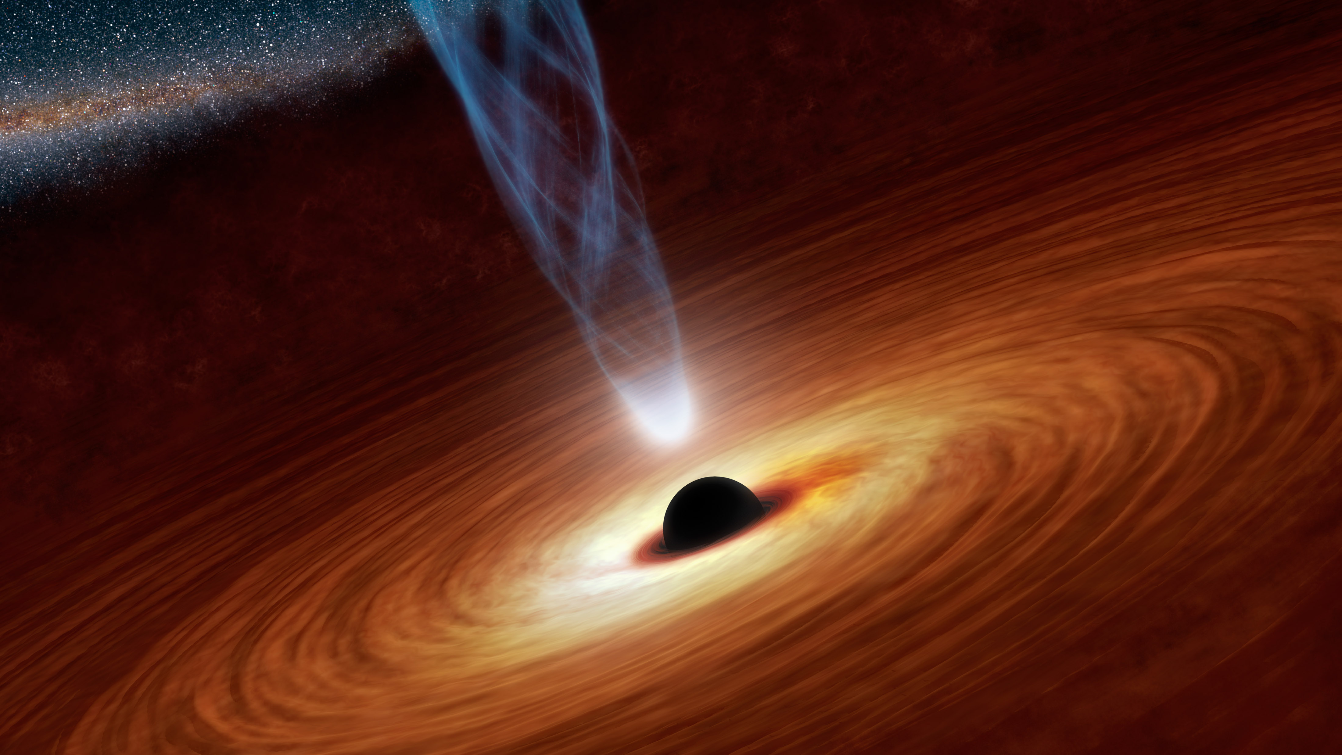 A collision of massive proportions: Astronomers discover a pair of titanic black holes that are heading for a collision