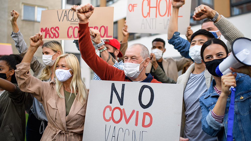 Workers and students push back against mandatory coronavirus vaccinations