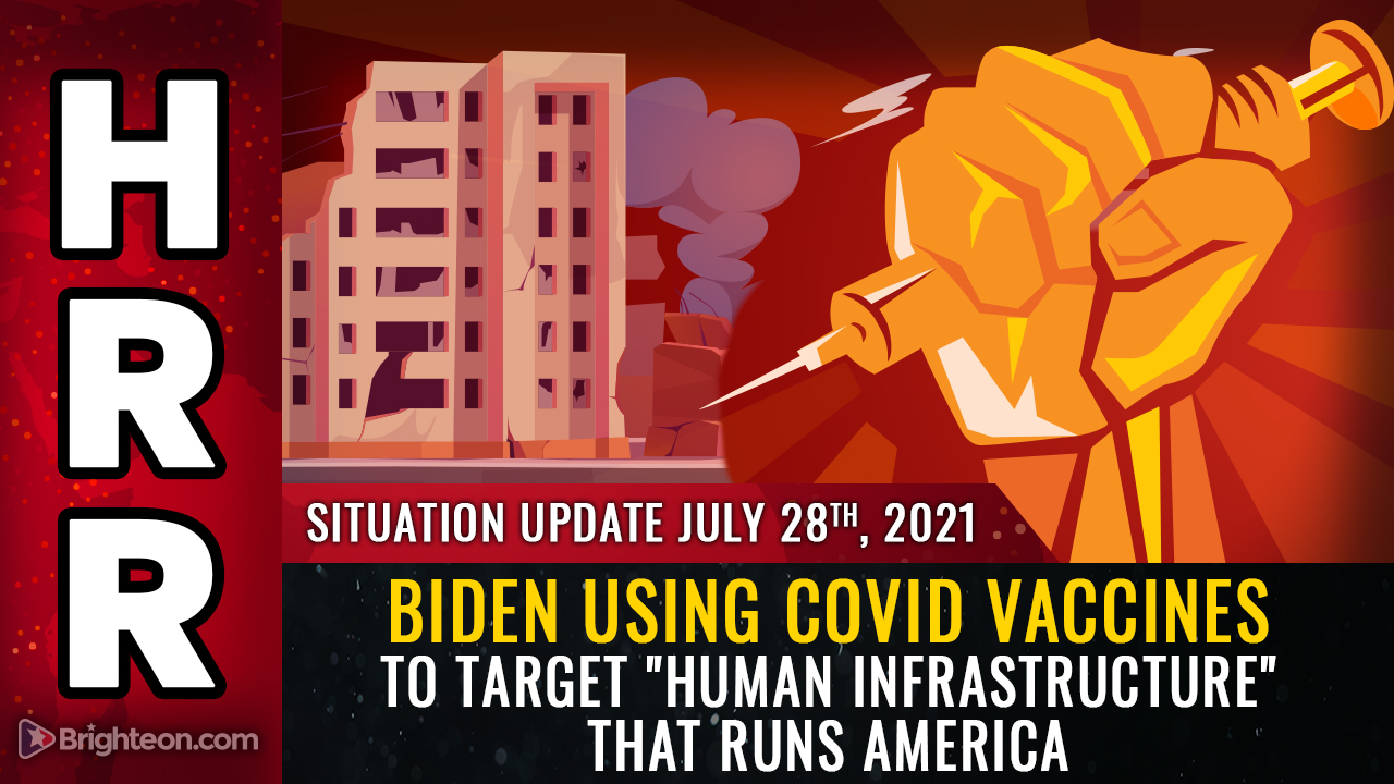 Biden’s WAR on America: Target the nation’s “human infrastructure” with mandatory, deadly gene therapy injections to mass murder all those who keep the country running