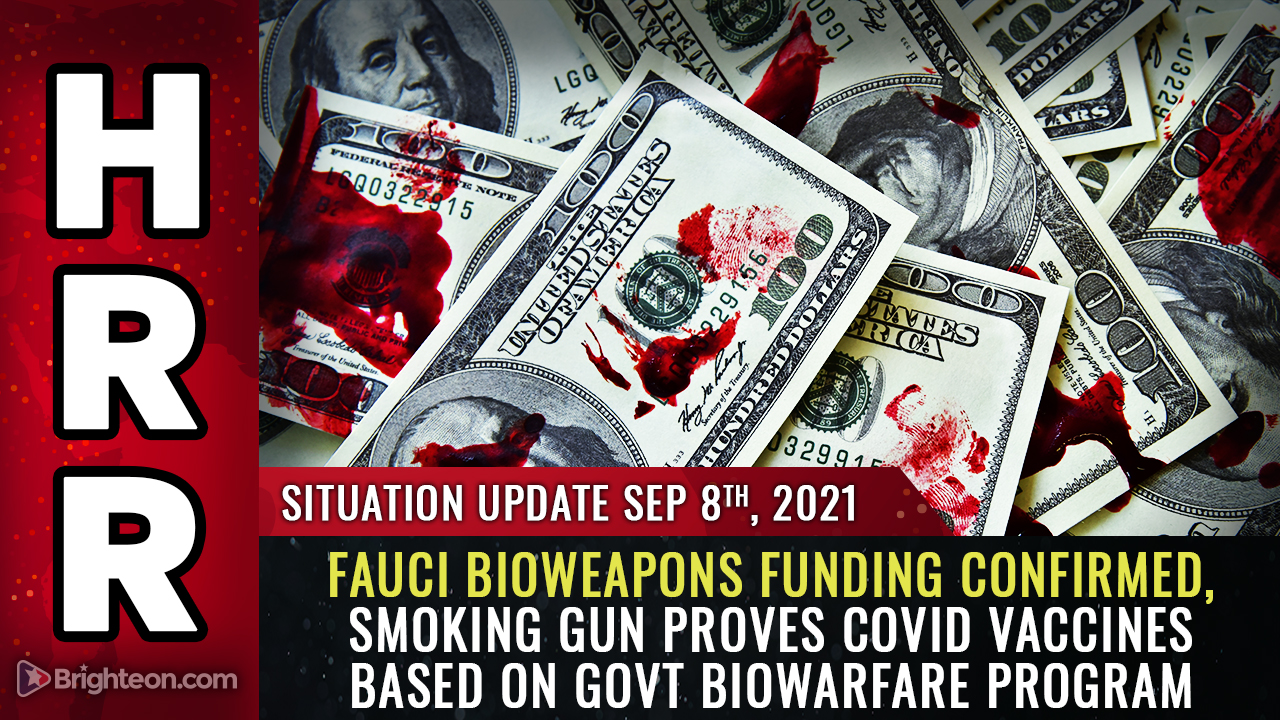 Fauci bioweapons funding CONFIRMED, smoking gun proves covid vaccines based on govt biowarfare program