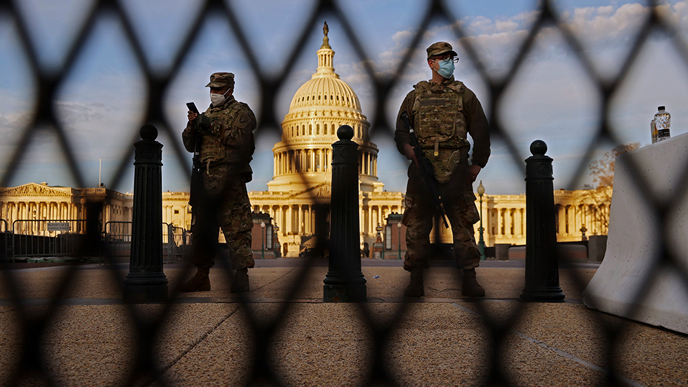 Biden regime weighs deploying National Guard to militarize broken supply chain