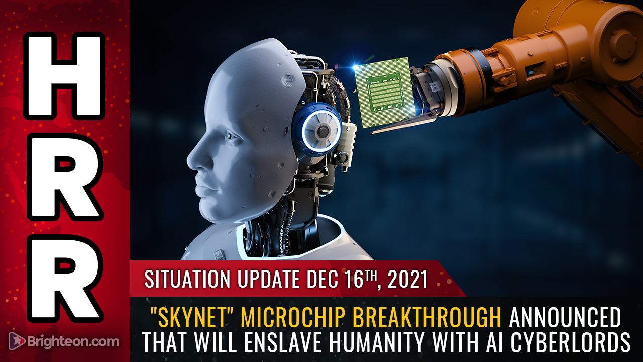 “Skynet” microchip breakthrough announced that will ENSLAVE humanity with AI cyberlords… the end of humanity approaches