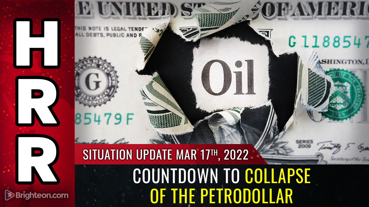 COUNTDOWN to collapse of the petrodollar… America’s dollar dominance is coming to a sudden, catastrophic end… total CHAOS will follow