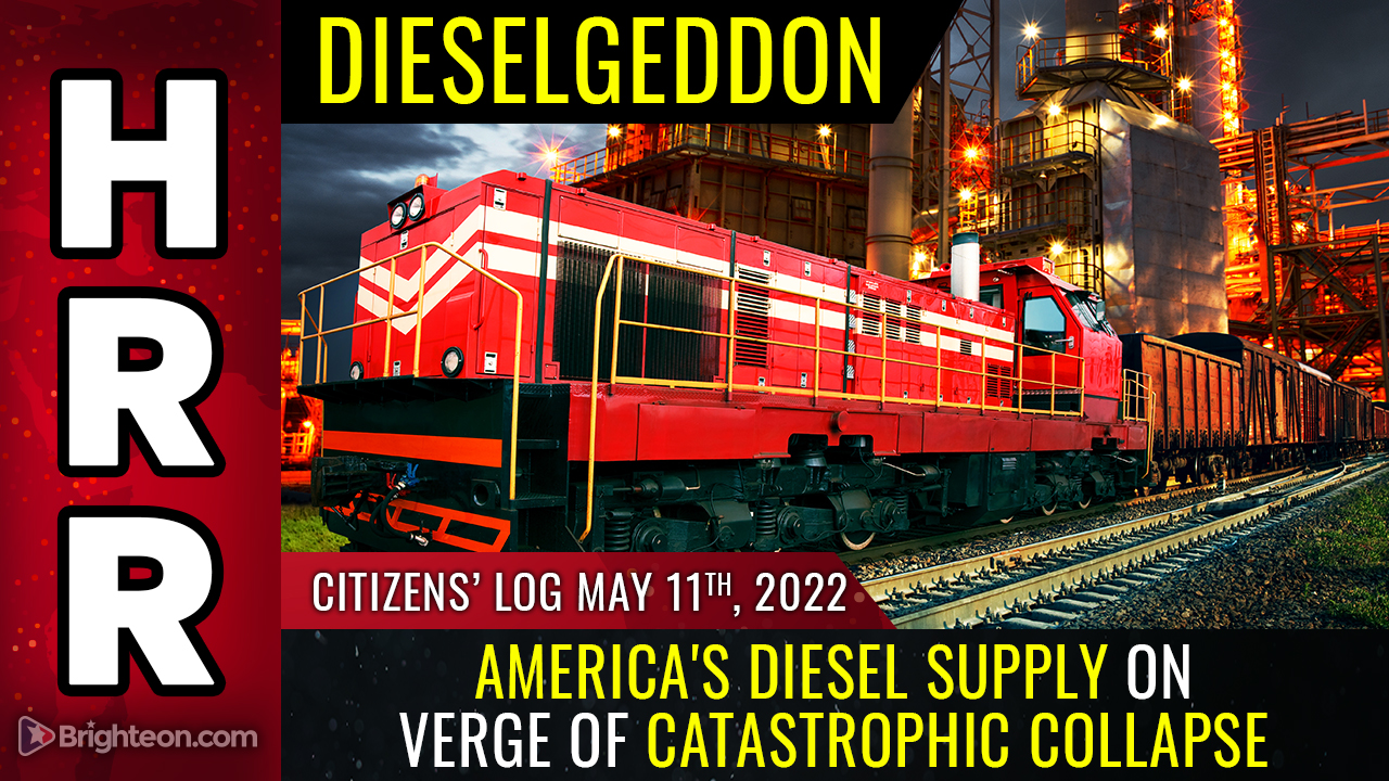 DIESELGEDDON – America’s diesel supply on verge of catastrophic collapse, leading to HALTING of food, fertilizer, coal and energy