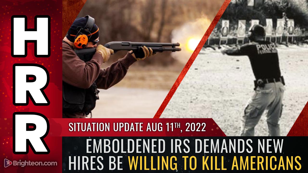 Emboldened IRS demands new hires be willing to KILL AMERICANS … see IRS rifle team training photos and more